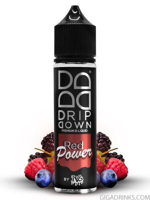 Red Power 50ml 0mg - Drip Down Shake and Vape