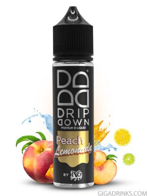 Peach Lemonade 50ml 0mg - Drip Down Shake and Vape