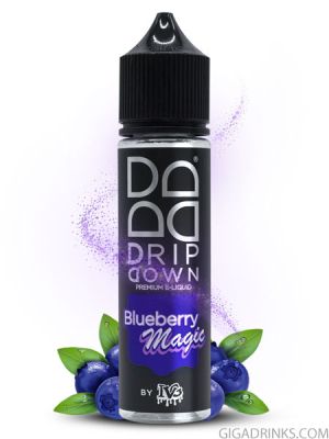 Blueberry Magic 50ml 0mg - Drip Down Shake and Vape