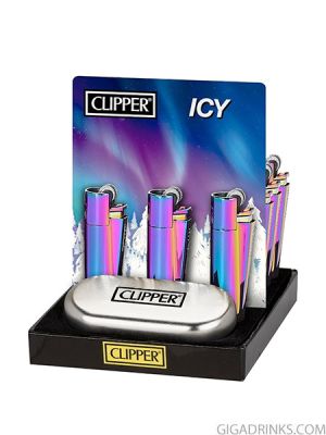 Запалка Clipper Metal Icy