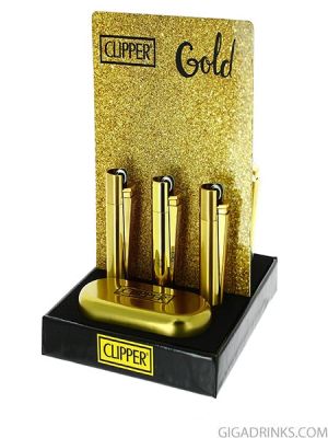 Запалка Clipper Metal Gold