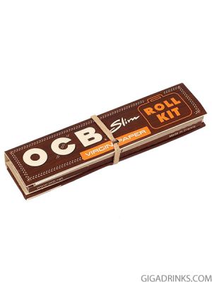 OCB Unbleached Slim Roll Kit 