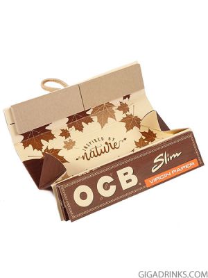 OCB Unbleached Slim Roll Kit 