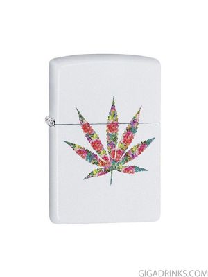 Запалка Zippo - Floral Weed Design