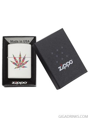 Запалка Zippo - Floral Weed Design