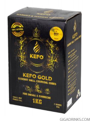 Въглени за наргиле Kefo Gold 1kg