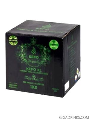 Въглени за наргиле Kefo XL 1kg