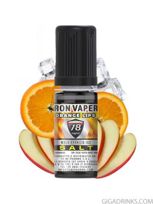 Iron Vaper Salt Orange Lips 10ml 18mg