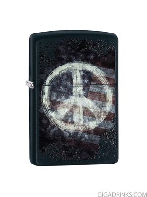 Zippo - Peace on Flag