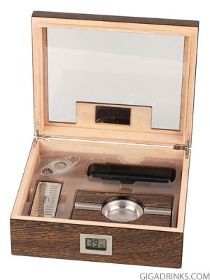 PASSATORE humidor set ironwood 50cigars