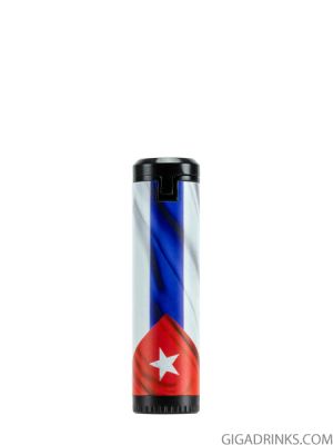 Cool 3 flame jet lighter Cuba Flag