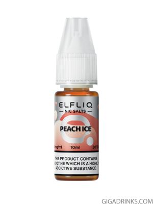 Elfliq Salt 10ml 20mg - Peach Ice