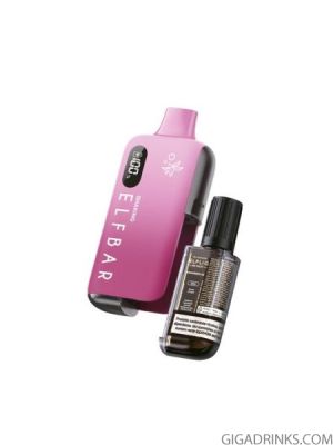 ElfBar EB6000 Straw Razz Cheri 2+ 10 ml kit 20mg 