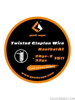 Проводник Geekvape Twisted Clapton Wire 28ga + 32ga (Ka1)