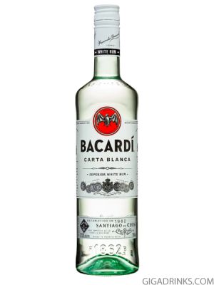 Бакарди бял 1л