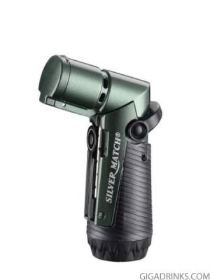 Silver Match Skopje Storm Lighter Triple Jetflames