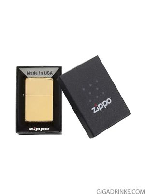 Запалка Zippo - High Polish Brass