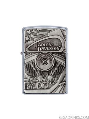 Запалка Zippo -  Harley-Davidson® Motor Flag