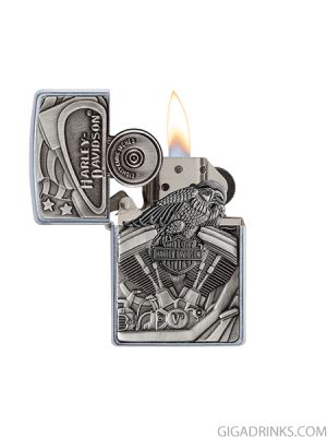 Запалка Zippo -  Harley-Davidson® Motor Flag