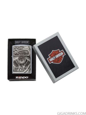 Запалка Zippo -  Harley-Davidson® Motor Flag