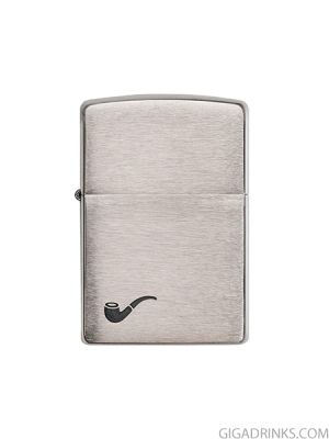 Запалка Zippo - Pipe Brushed Chrome за лули