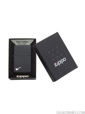 Запалка Zippo - Pipe Matt Black за лули