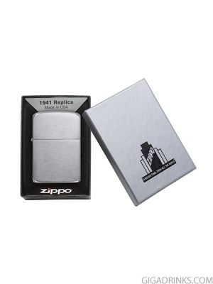 Запалка Zippo - Brushed Chrome 1941 Replica