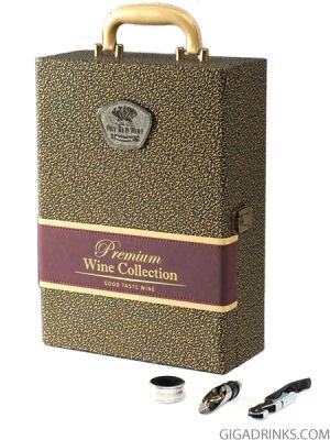 Wine box with 3 tools 