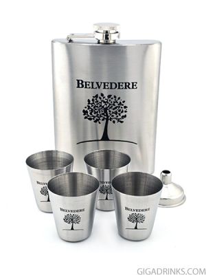 Подаръчен комплект манерка Belvedere