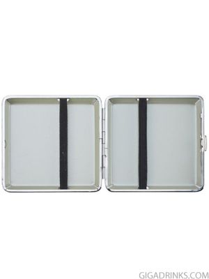 Metal tobacco case 20 cigarettes