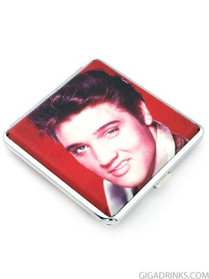 Metal tobacco case 20 cigarettes
