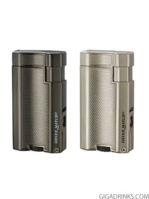 Silver Match London with cigar punch