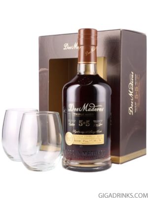 Rum Dos Maderas 5+5 10YO 0.7 + 2 glasses