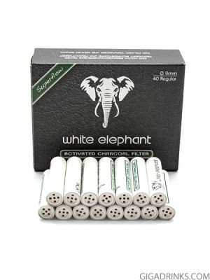 Pipe filters White Elephant 40pc