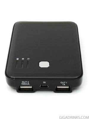 Power Bank 5000mAh Double USB - външна батерия за мобилни устройства