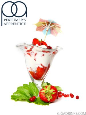 Strawberries and Cream - аромат за никотинова течност The Perfumers Apprentice 10мл