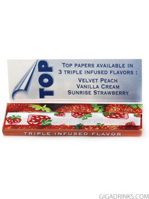 Top Strawberry - ароматизирани хартийки за цигари